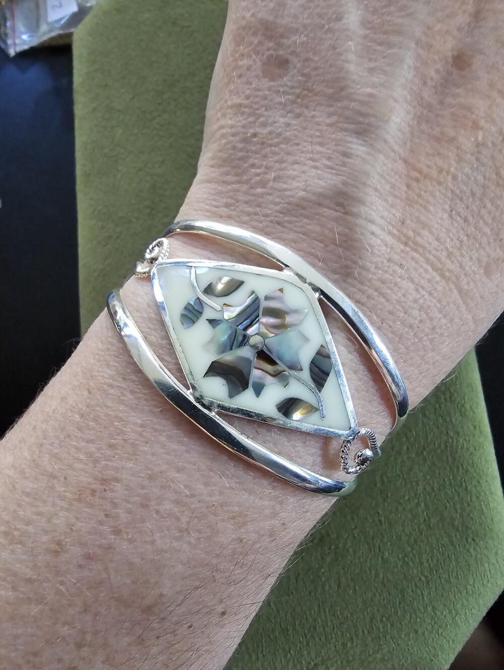 Vintage Mexico Silver Bracelet